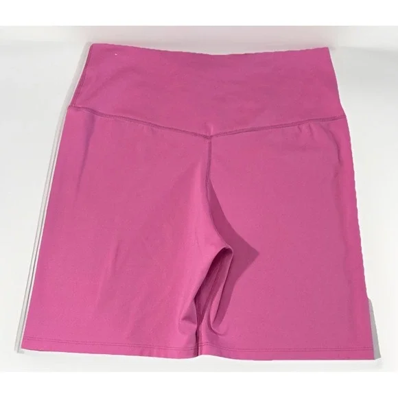 Nike Women's ONE 7'' High-Rise Gym/Yoga/Biker Shorts Size XL Pink DV9022-675 EC - Picture 8 of 8